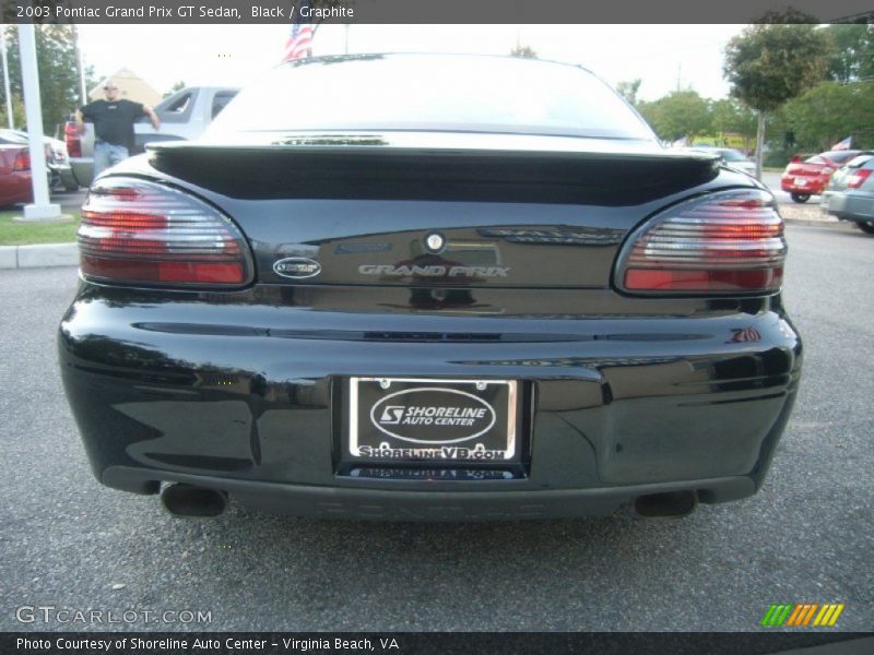 Black / Graphite 2003 Pontiac Grand Prix GT Sedan
