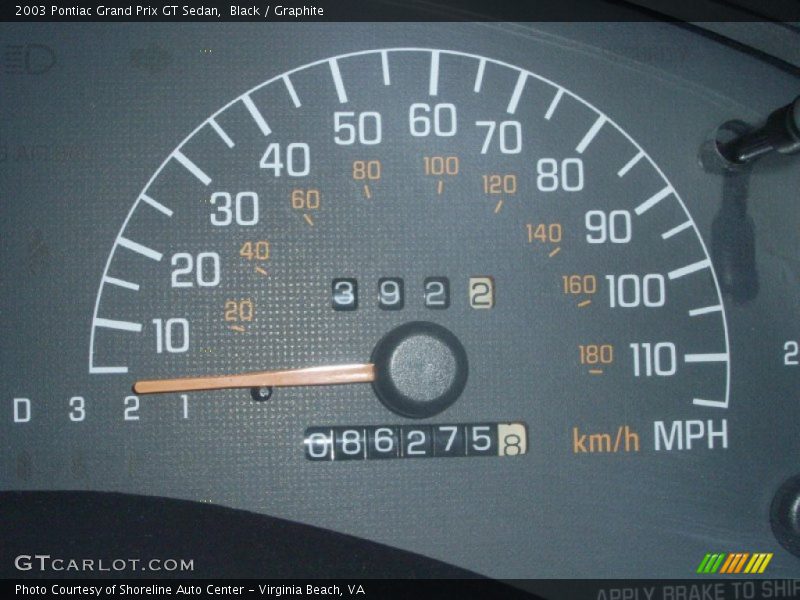 Black / Graphite 2003 Pontiac Grand Prix GT Sedan