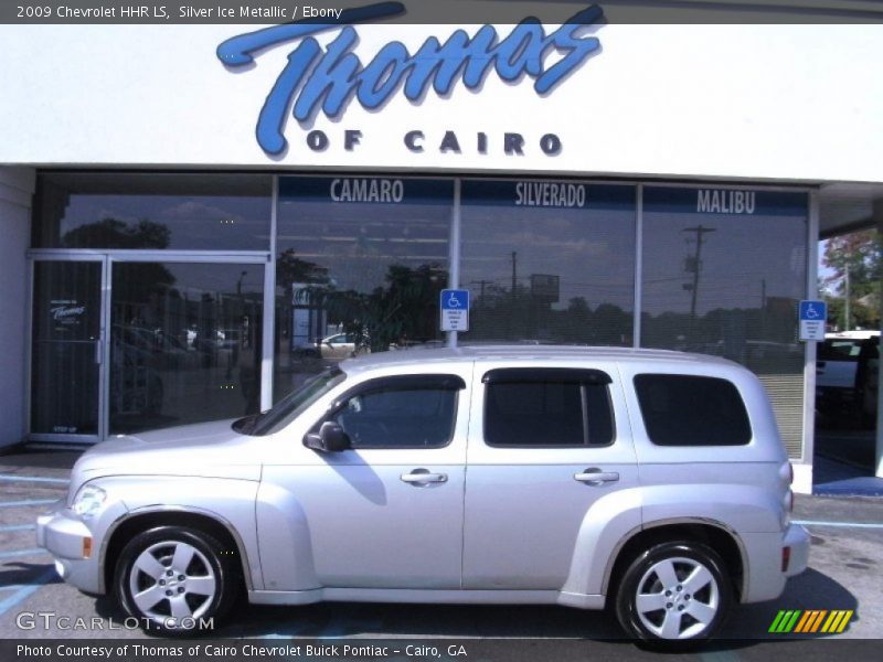 Silver Ice Metallic / Ebony 2009 Chevrolet HHR LS
