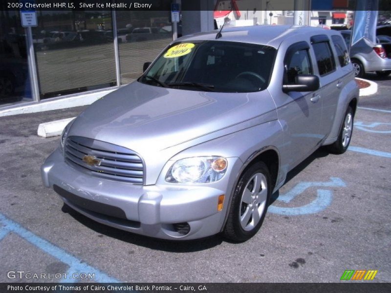 Silver Ice Metallic / Ebony 2009 Chevrolet HHR LS