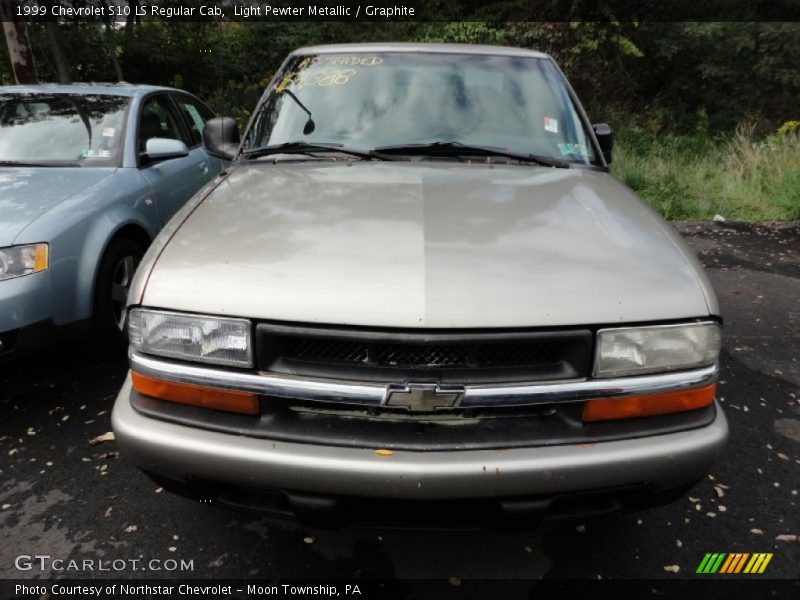 Light Pewter Metallic / Graphite 1999 Chevrolet S10 LS Regular Cab