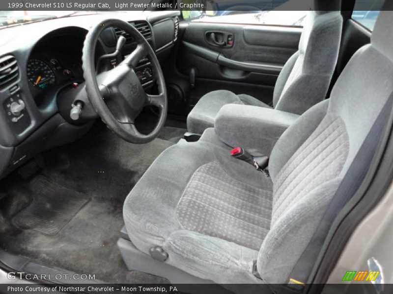  1999 S10 LS Regular Cab Graphite Interior