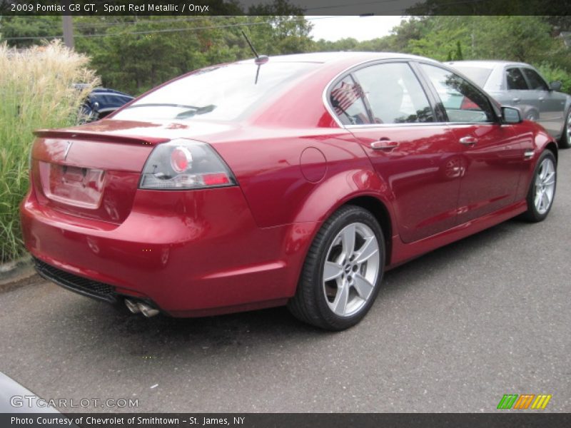 Sport Red Metallic / Onyx 2009 Pontiac G8 GT