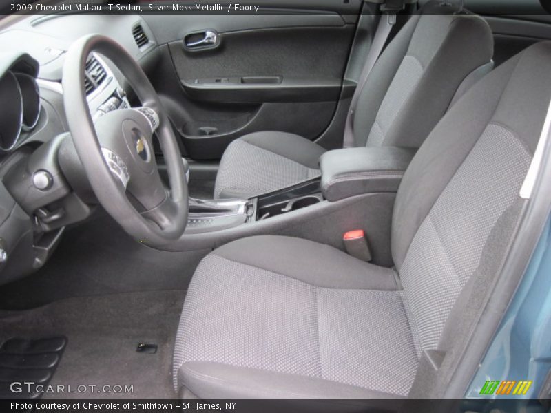 Silver Moss Metallic / Ebony 2009 Chevrolet Malibu LT Sedan