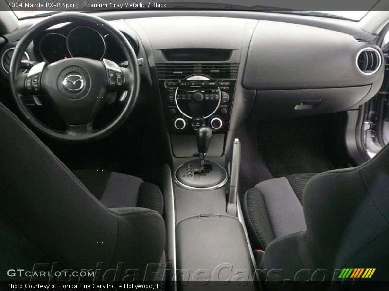 Titanium Gray Metallic / Black 2004 Mazda RX-8 Sport