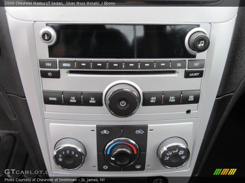 Silver Moss Metallic / Ebony 2009 Chevrolet Malibu LT Sedan