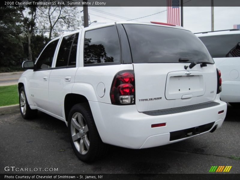 Summit White / Ebony 2008 Chevrolet TrailBlazer SS 4x4