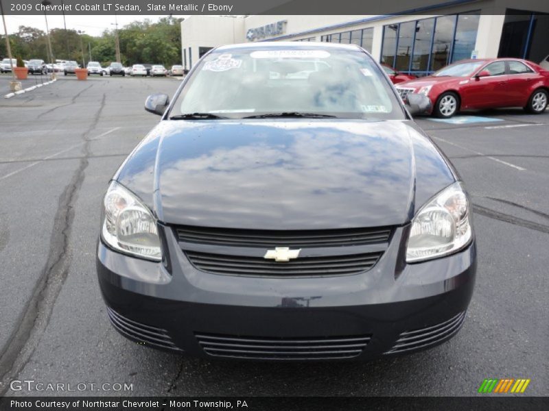 Slate Metallic / Ebony 2009 Chevrolet Cobalt LT Sedan