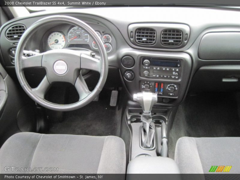 Summit White / Ebony 2008 Chevrolet TrailBlazer SS 4x4