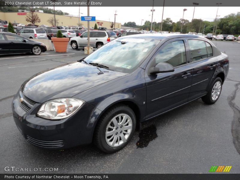 Slate Metallic / Ebony 2009 Chevrolet Cobalt LT Sedan