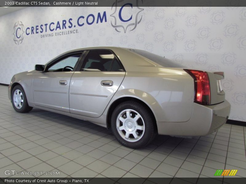 Cashmere / Light Neutral 2003 Cadillac CTS Sedan