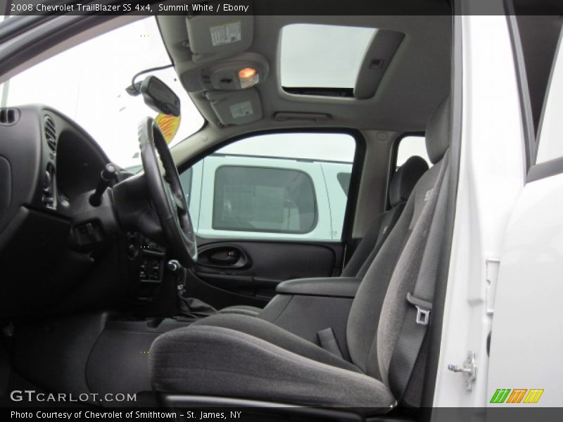 Summit White / Ebony 2008 Chevrolet TrailBlazer SS 4x4