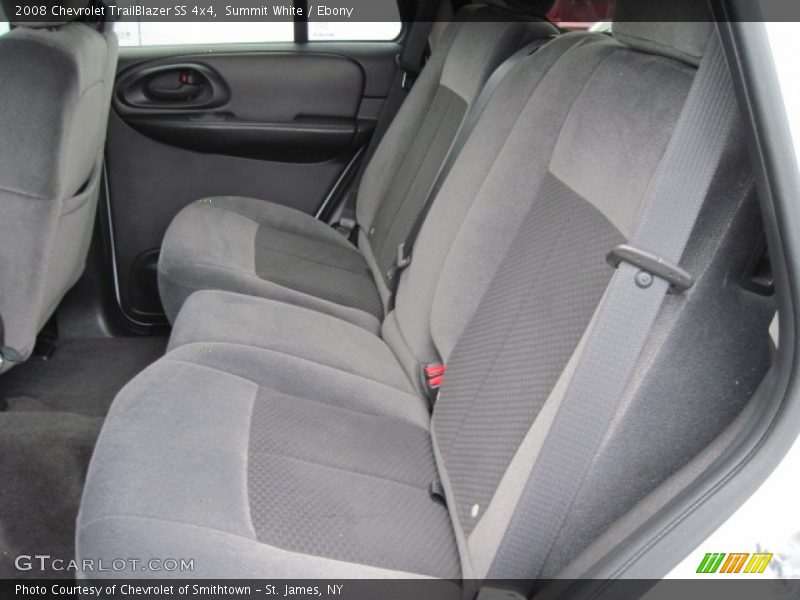 Summit White / Ebony 2008 Chevrolet TrailBlazer SS 4x4