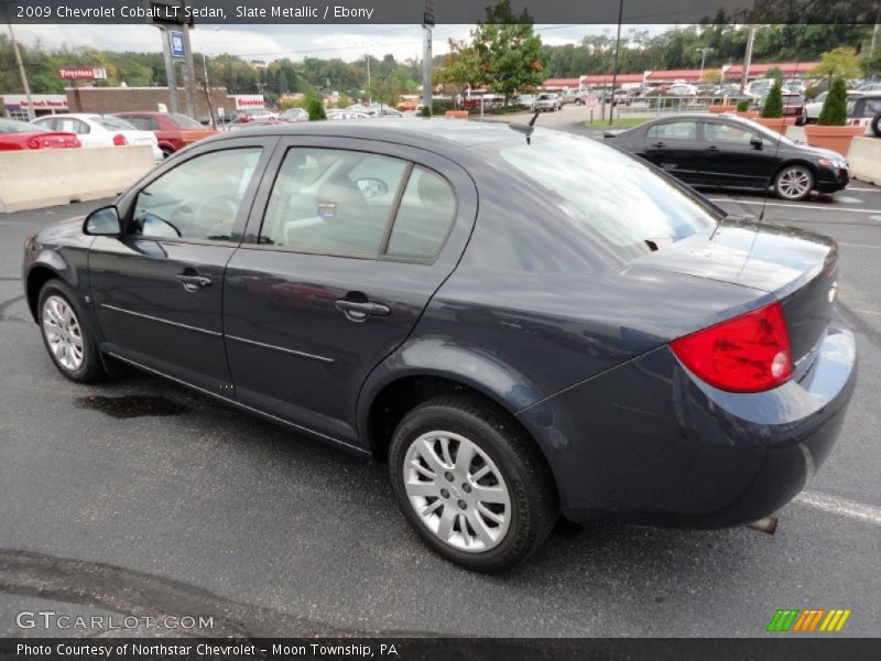 Slate Metallic / Ebony 2009 Chevrolet Cobalt LT Sedan