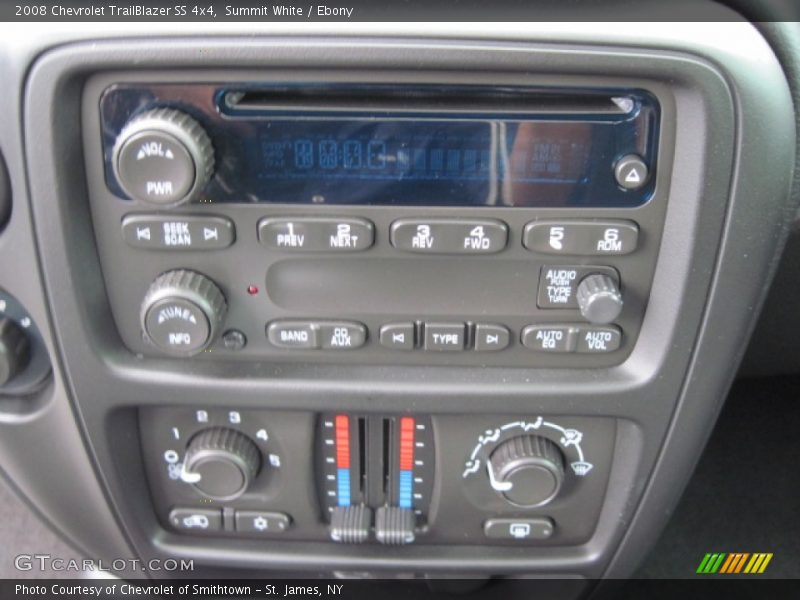 Summit White / Ebony 2008 Chevrolet TrailBlazer SS 4x4
