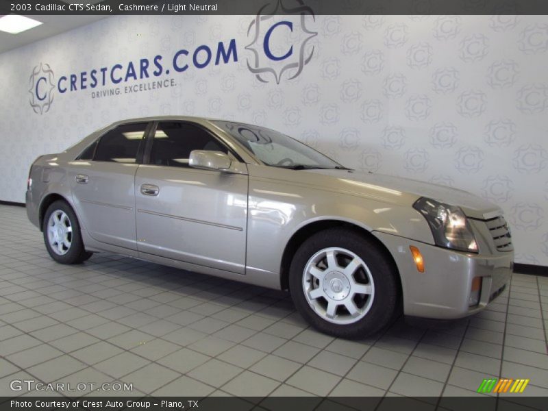 Cashmere / Light Neutral 2003 Cadillac CTS Sedan