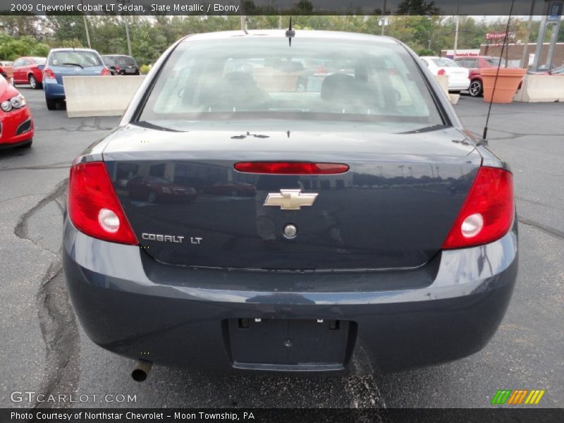 Slate Metallic / Ebony 2009 Chevrolet Cobalt LT Sedan