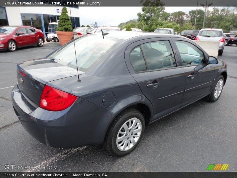 Slate Metallic / Ebony 2009 Chevrolet Cobalt LT Sedan