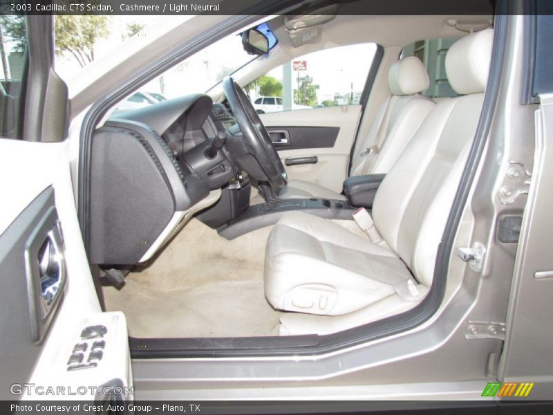 Cashmere / Light Neutral 2003 Cadillac CTS Sedan