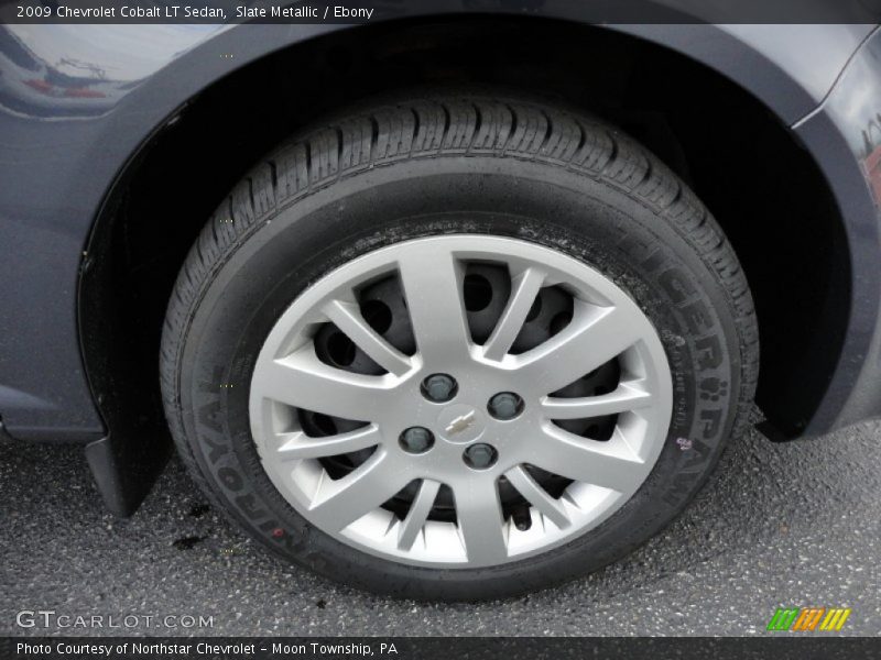 Slate Metallic / Ebony 2009 Chevrolet Cobalt LT Sedan