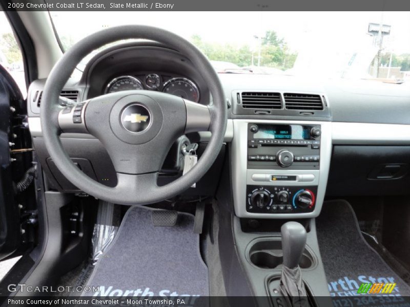 Slate Metallic / Ebony 2009 Chevrolet Cobalt LT Sedan