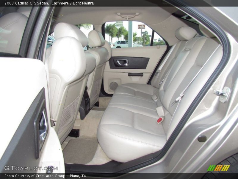 Cashmere / Light Neutral 2003 Cadillac CTS Sedan