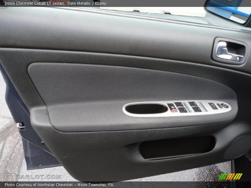 Slate Metallic / Ebony 2009 Chevrolet Cobalt LT Sedan