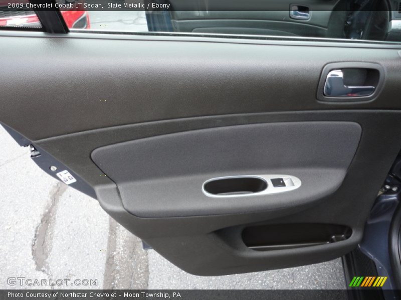 Slate Metallic / Ebony 2009 Chevrolet Cobalt LT Sedan