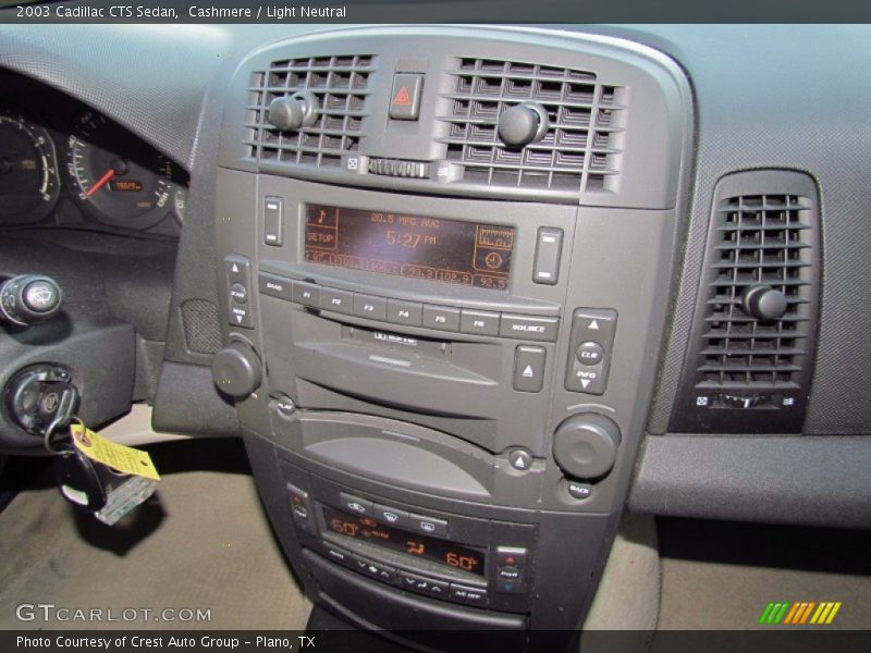 Cashmere / Light Neutral 2003 Cadillac CTS Sedan