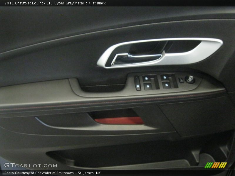 Cyber Gray Metallic / Jet Black 2011 Chevrolet Equinox LT