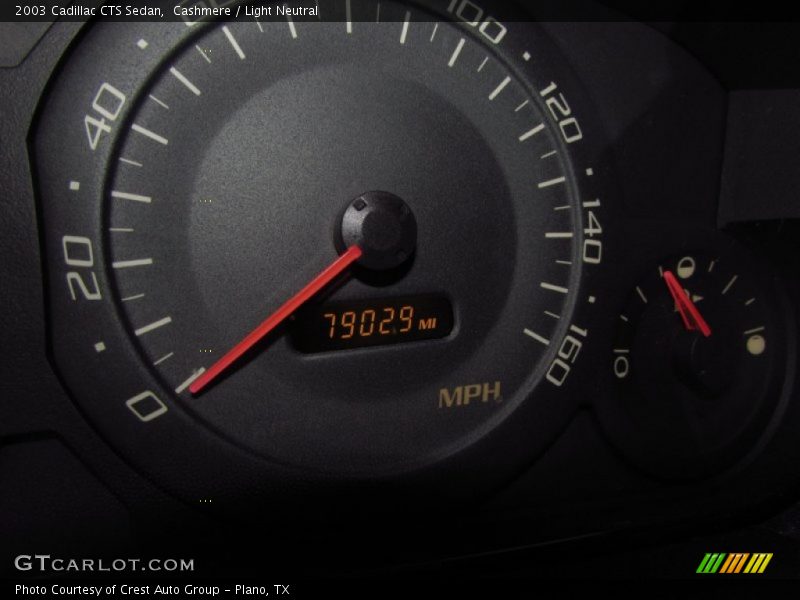 Cashmere / Light Neutral 2003 Cadillac CTS Sedan