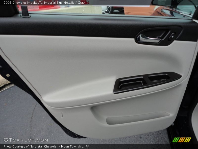 Imperial Blue Metallic / Gray 2008 Chevrolet Impala LT