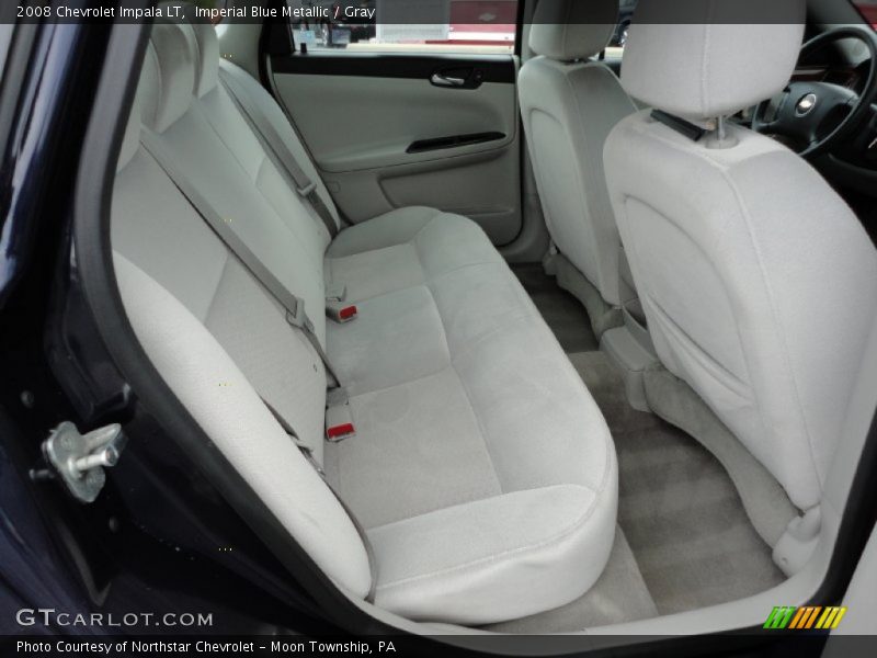 Imperial Blue Metallic / Gray 2008 Chevrolet Impala LT