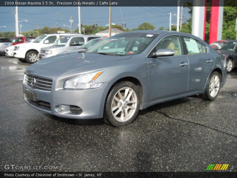 Precision Gray Metallic / Caffe Latte 2009 Nissan Maxima 3.5 SV
