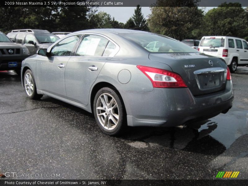 Precision Gray Metallic / Caffe Latte 2009 Nissan Maxima 3.5 SV