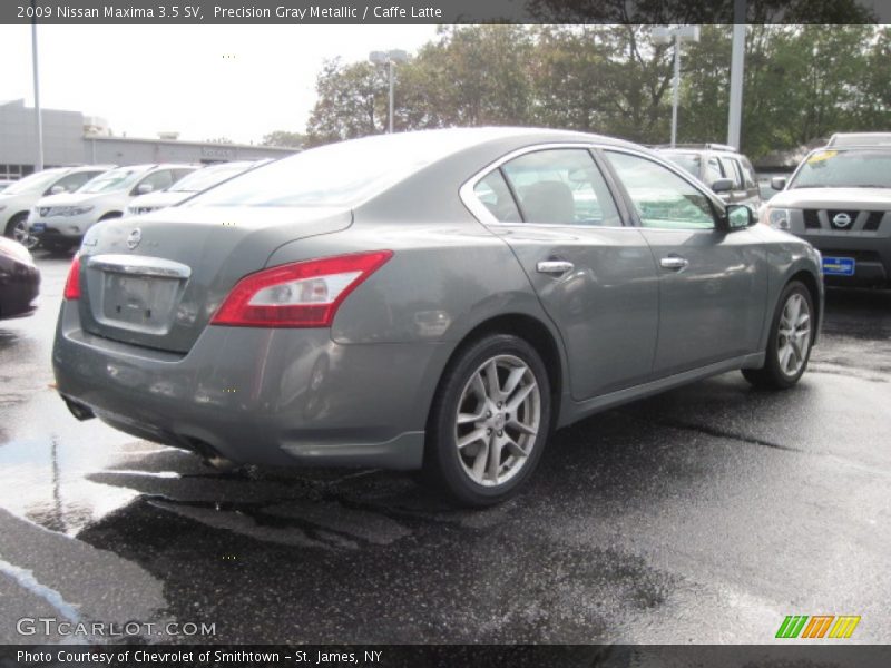 Precision Gray Metallic / Caffe Latte 2009 Nissan Maxima 3.5 SV