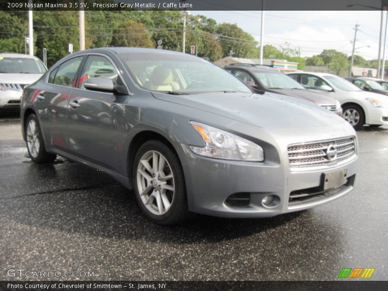 Precision Gray Metallic / Caffe Latte 2009 Nissan Maxima 3.5 SV