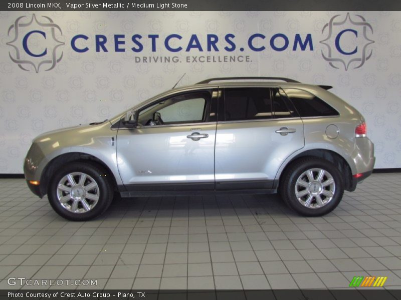 Vapor Silver Metallic / Medium Light Stone 2008 Lincoln MKX
