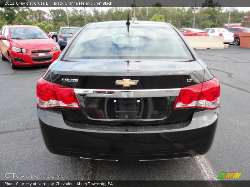 Black Granite Metallic / Jet Black 2012 Chevrolet Cruze LT