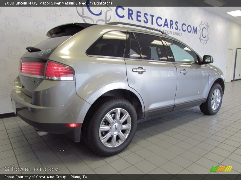 Vapor Silver Metallic / Medium Light Stone 2008 Lincoln MKX