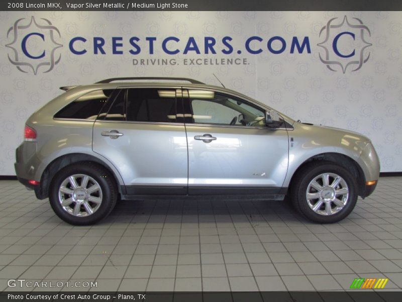 Vapor Silver Metallic / Medium Light Stone 2008 Lincoln MKX