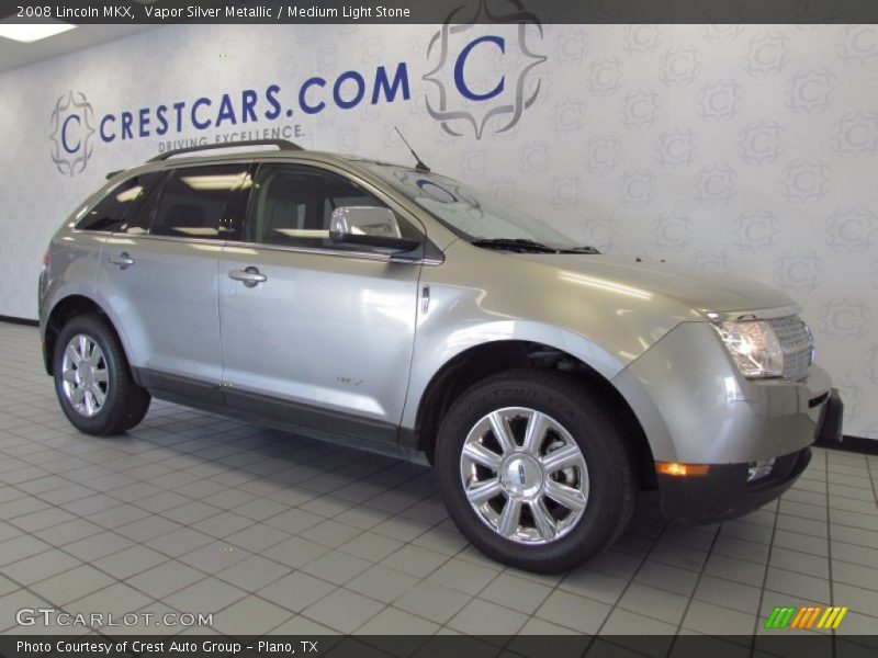 Vapor Silver Metallic / Medium Light Stone 2008 Lincoln MKX
