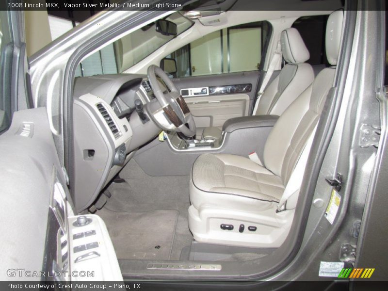 Vapor Silver Metallic / Medium Light Stone 2008 Lincoln MKX