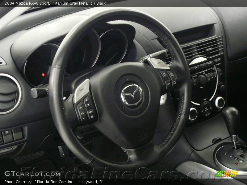 Titanium Gray Metallic / Black 2004 Mazda RX-8 Sport