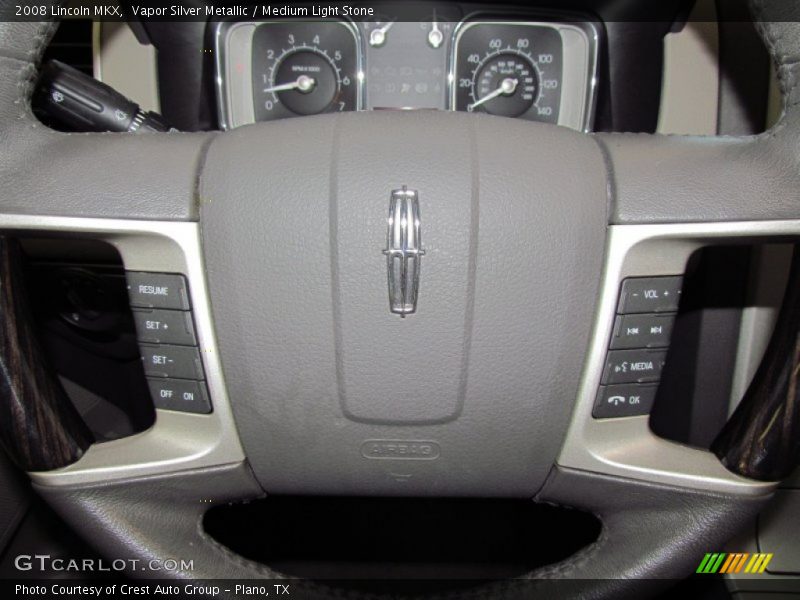 Vapor Silver Metallic / Medium Light Stone 2008 Lincoln MKX