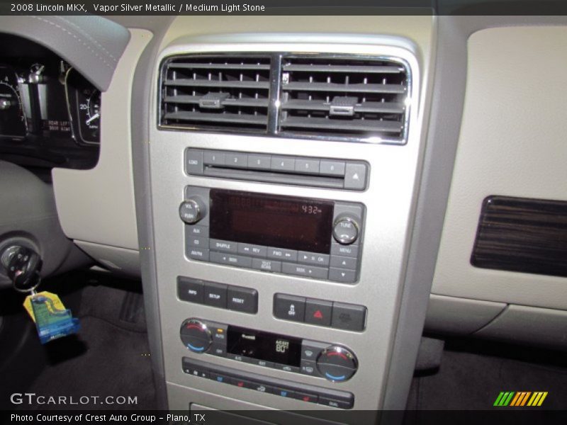 Vapor Silver Metallic / Medium Light Stone 2008 Lincoln MKX