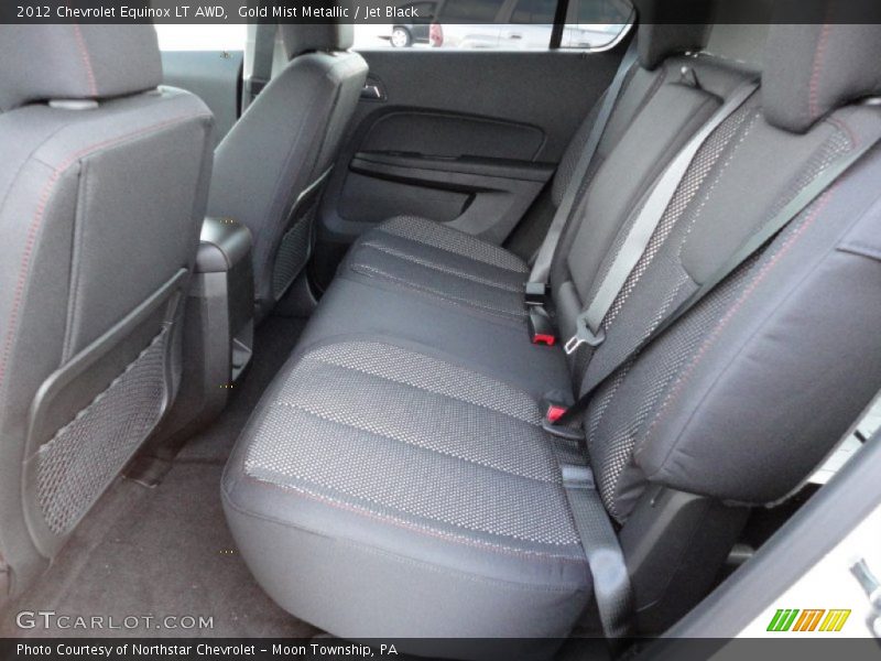 Gold Mist Metallic / Jet Black 2012 Chevrolet Equinox LT AWD