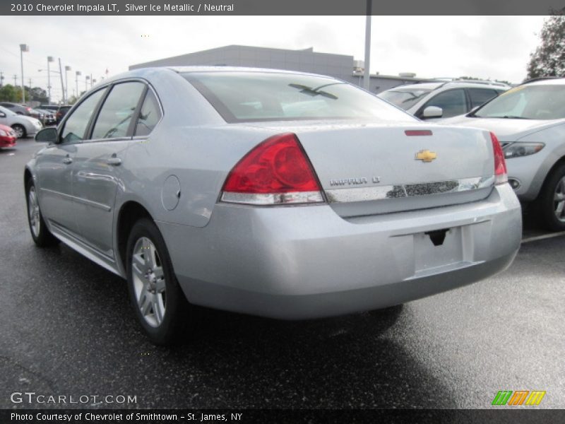 Silver Ice Metallic / Neutral 2010 Chevrolet Impala LT