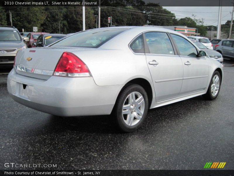 Silver Ice Metallic / Neutral 2010 Chevrolet Impala LT