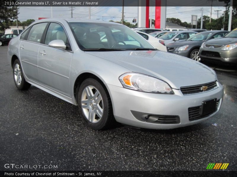 Silver Ice Metallic / Neutral 2010 Chevrolet Impala LT